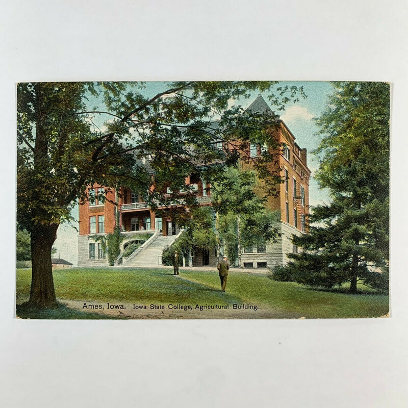 Front view of the Iowa State Agricultural Building 