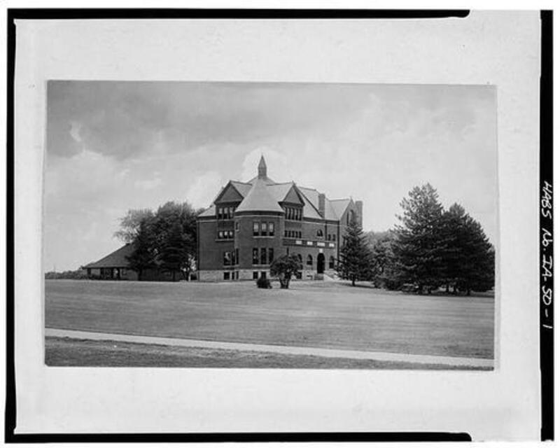 Framed Photo of Morrill Hall