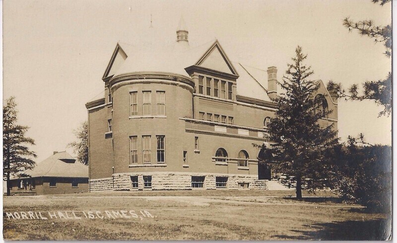 Side view of Morrill Hall