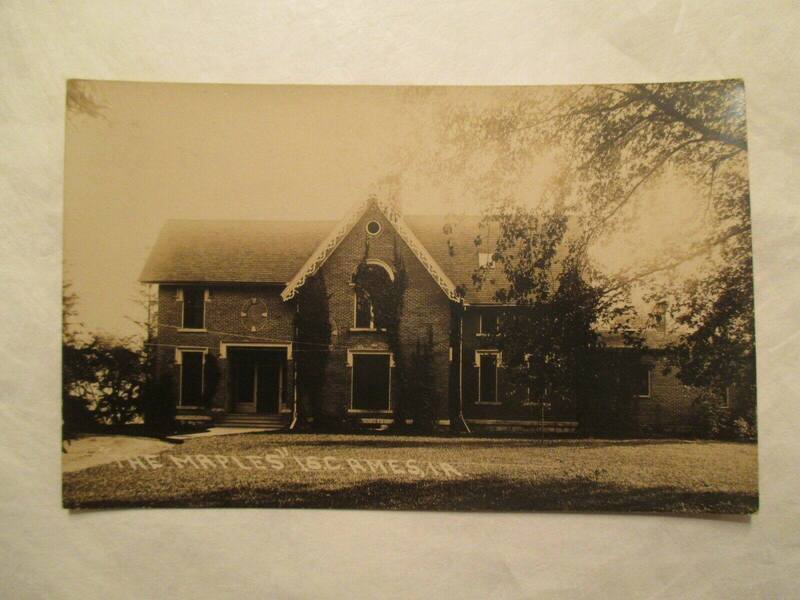 Front view of Music Hall, "The Maples"