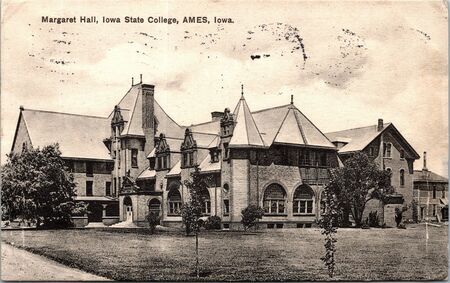 Margaret Hall postcard