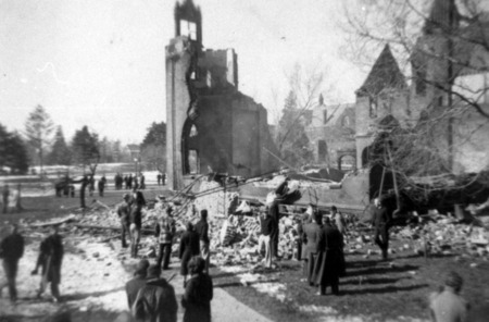 Margaret Hall after fire Margaret Hall after fire