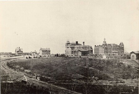 View of Campus from SE, 1875