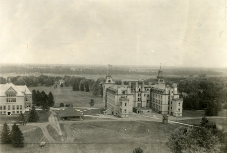 View of Old Main from the Water Tower